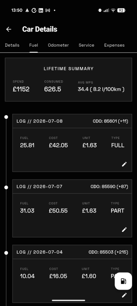 Velo App Interface Screenshot